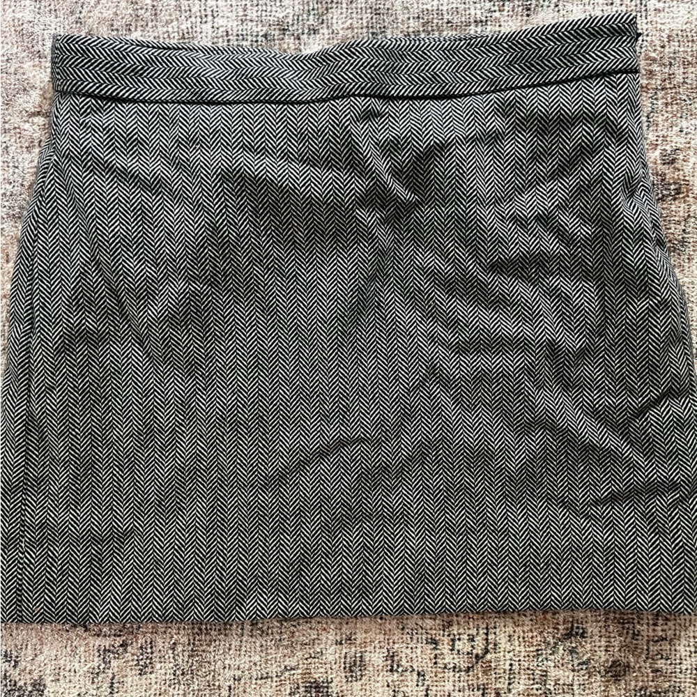 GAP Gray Pencil Mini Skirt Size 6